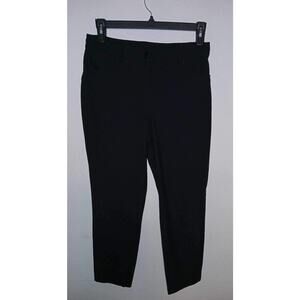 Lululemon Black Color Leggings/Pants RN 106259 Womens Size 10 Zip Pockets